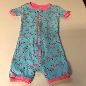 4T short zip up pj